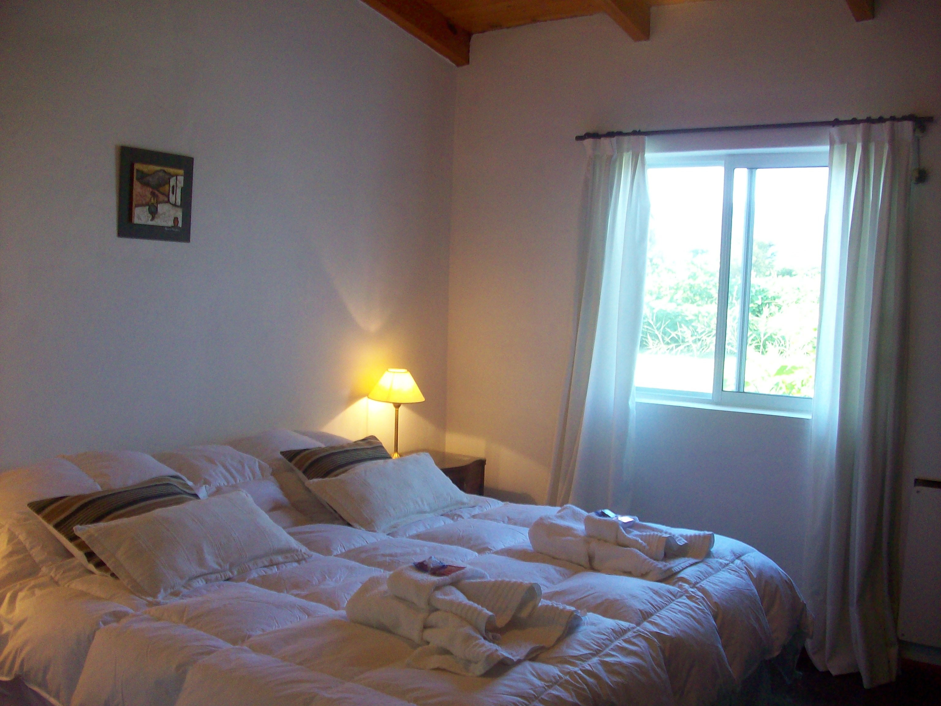 Habitación acogedora con cama doble y ropa blanca de calidad - Hotel rural Salta